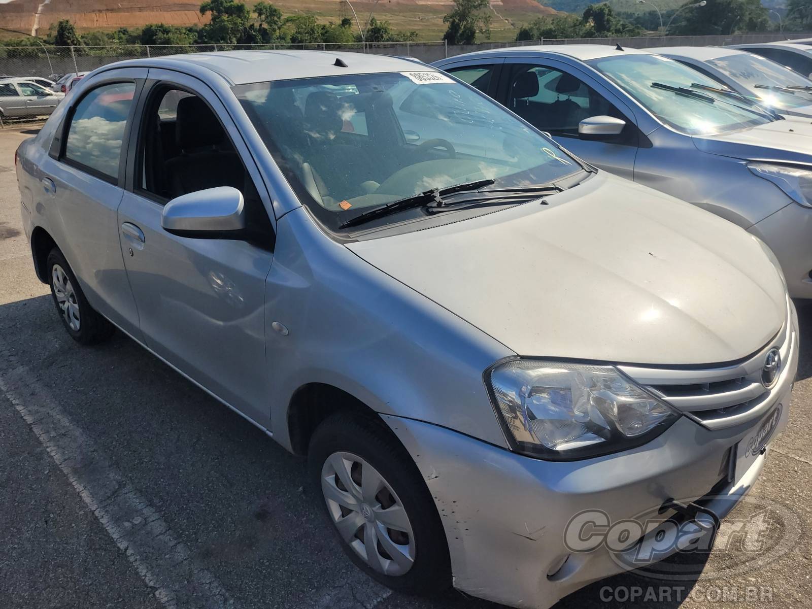 Veículo Toyota Etios TOYOTA ETIOS SEDA XS 1.5 16V 2016 2016 em leilão