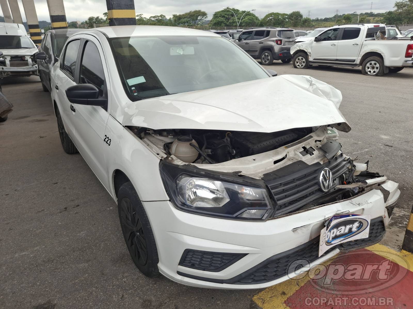 Veículo VW - VolksWagen Volkswagen Volkswagen Voyage 2021 1.6 16V Flex 2021 em leilão