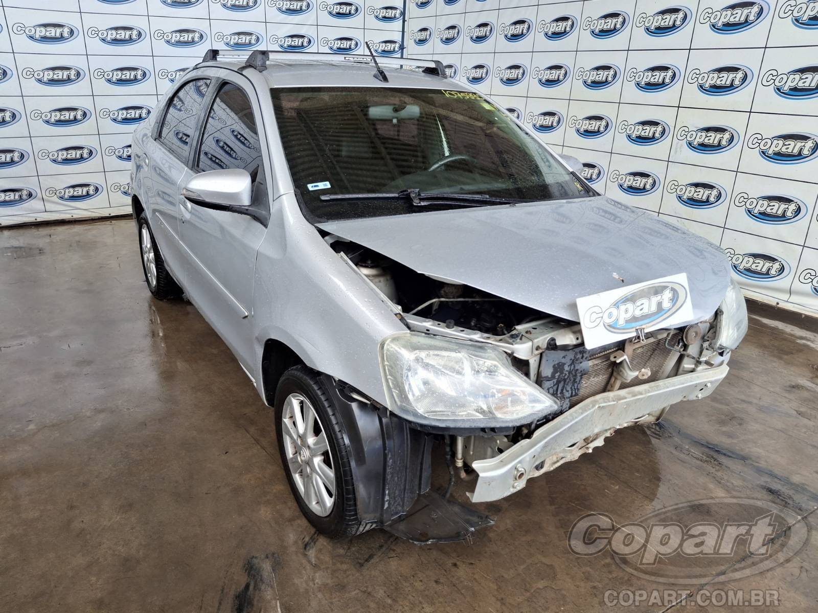 Veículo Toyota Etios Toyota Etios Seda XLS AT 1.5 16V Dual VVT-i 2017 2017 em leilão