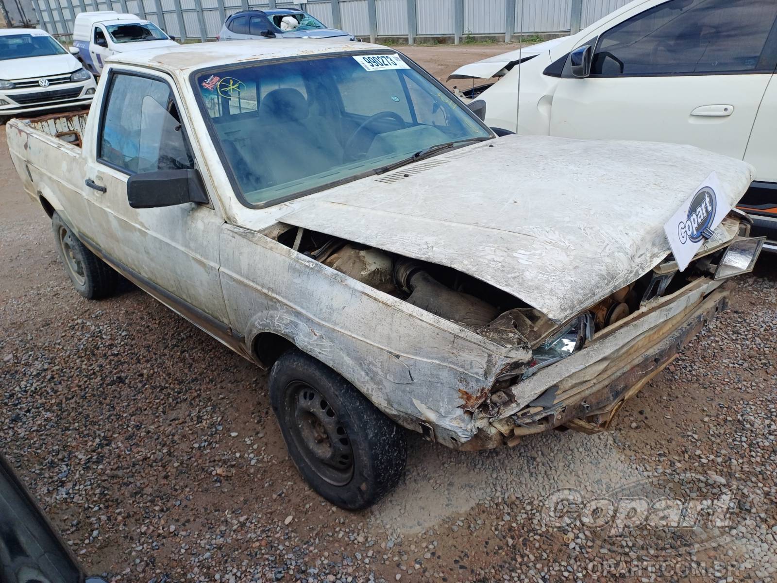 Veículo VOLKSWAGEN Saveiro VOLKSWAGEN SAVEIRO CL 1.6 1992 1992 em leilão