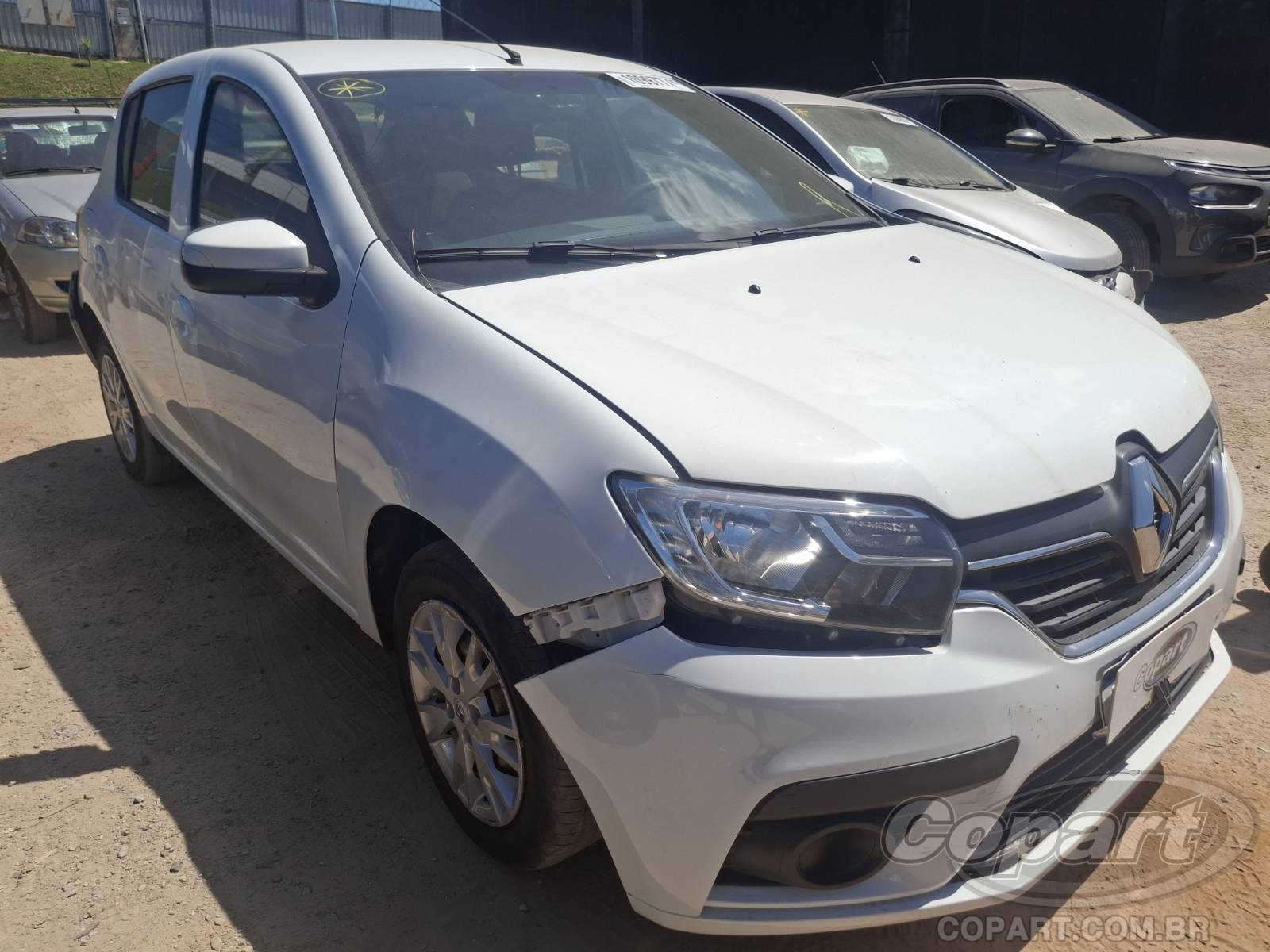 Veículo Renault Sandero Renault Sandero Zen 1.0 12V Flex 2021 2021 em leilão