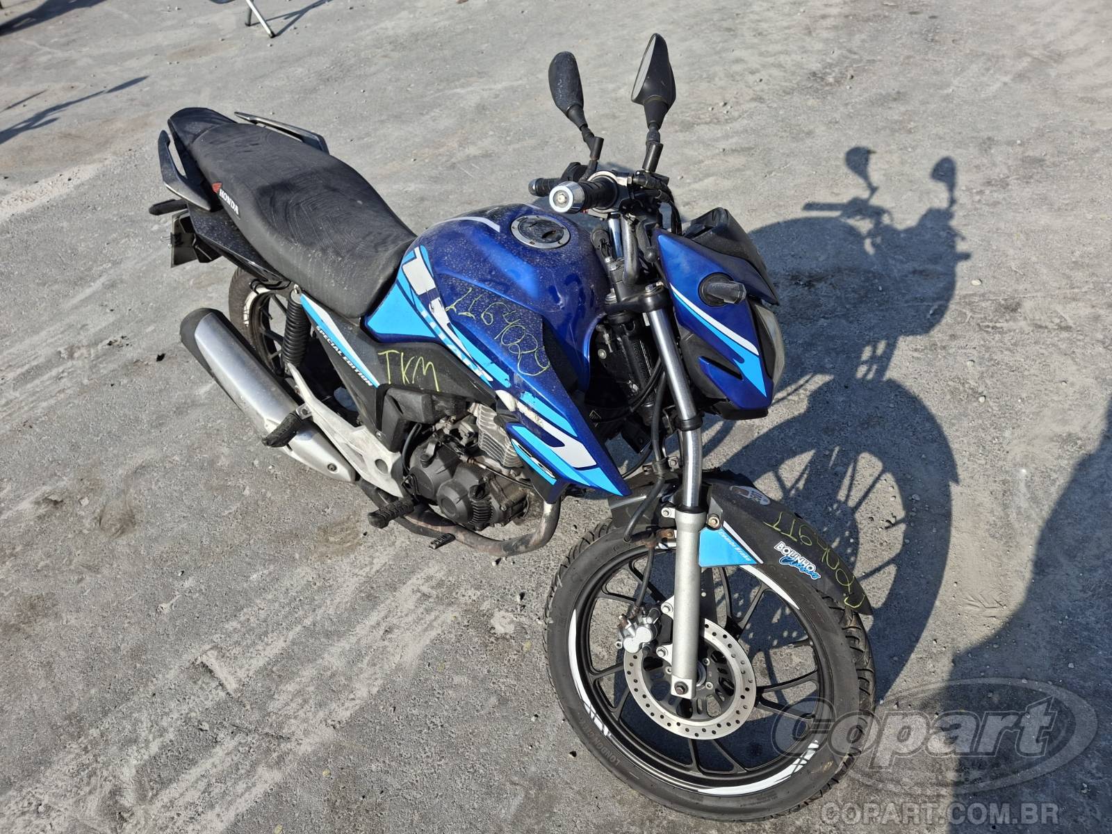 2020 HONDA CG 160 — leilão em Itaquaquecetuba/SP