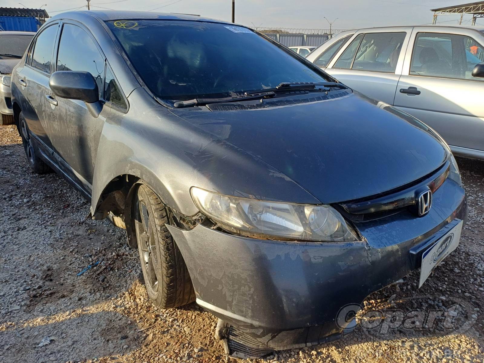 Veículo Honda Civic HONDA CIVIC LXS 1.8 16V 2007 2008 em leilão