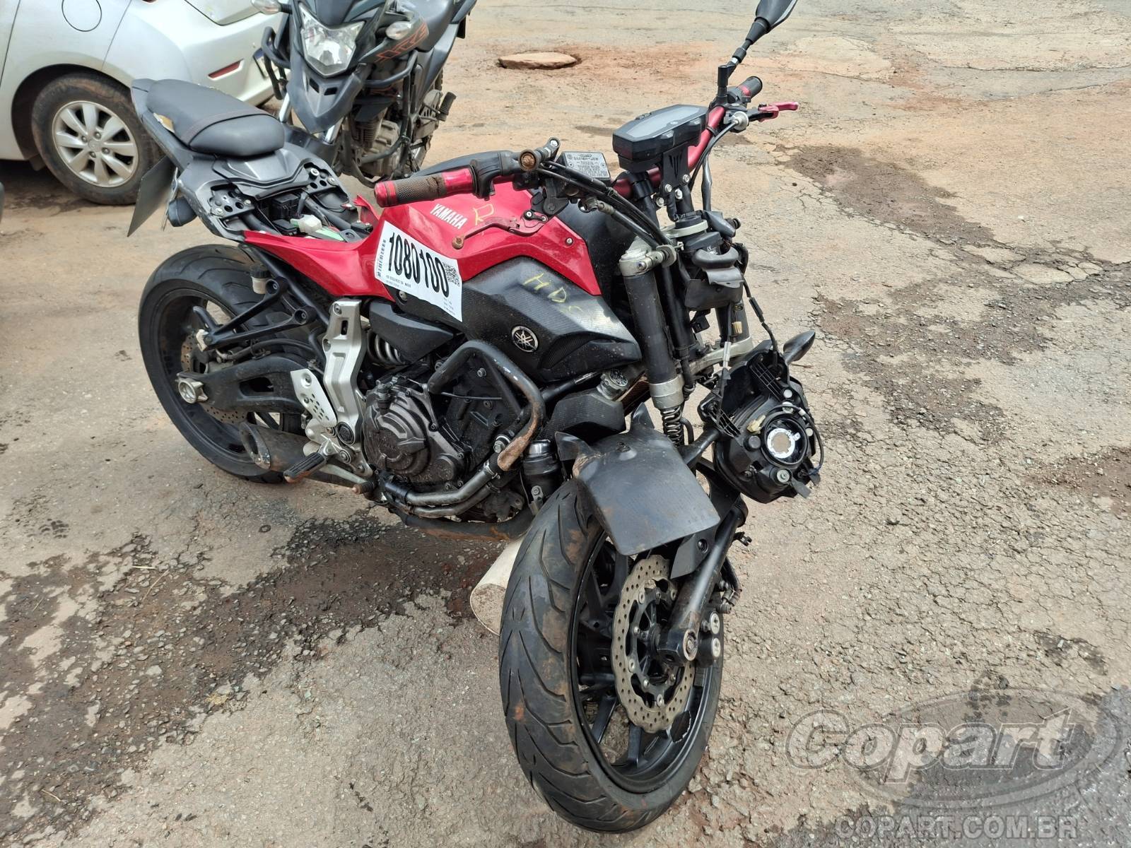 Veículo YAMAHA MT-07 Yamaha MT-07 2016 2016 em leilão