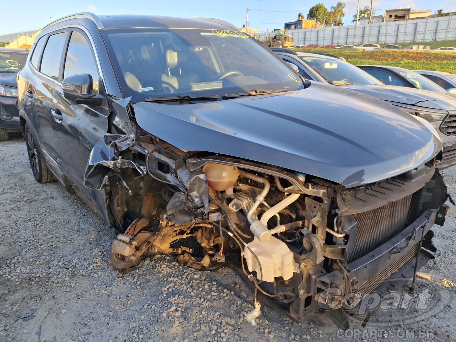 Veículo Caoa Chery Tiggo CAOA CHERY Tiggo 8 TXS 1.6 16V TGDi Turbo 2022 Médio Dano Frontal 2022 em leilão