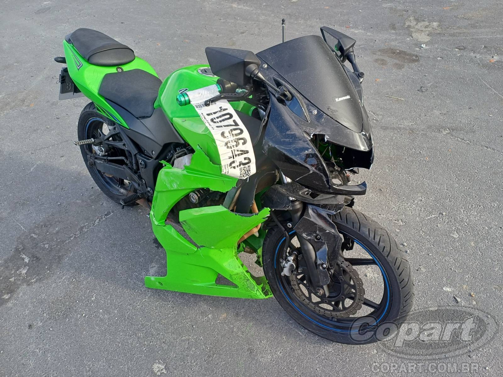 Veículo KAWASAKI Ninja Kawasaki Ninja 250 R 2012 2012 em leilão