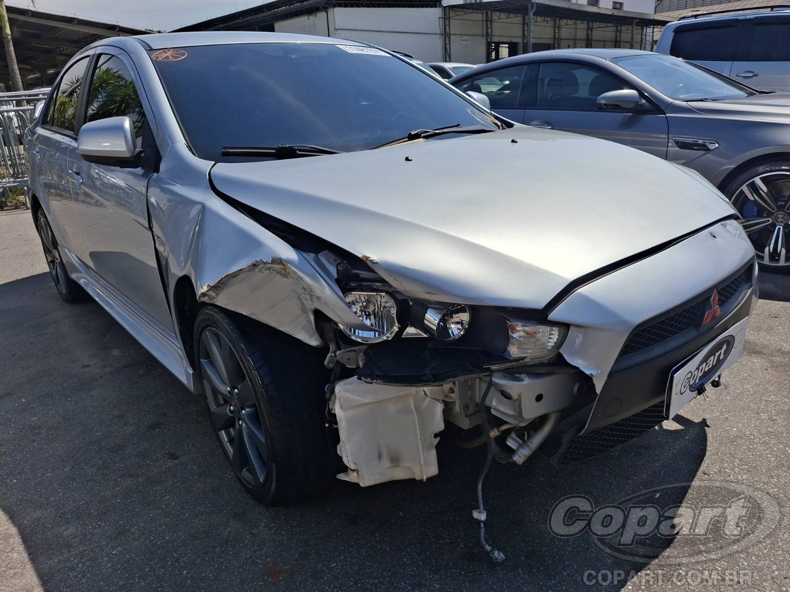 Veículo Mitsubishi Lancer Mitsubishi Lancer 2.0 16V MIVEC 2012 Colisão 2012 em leilão