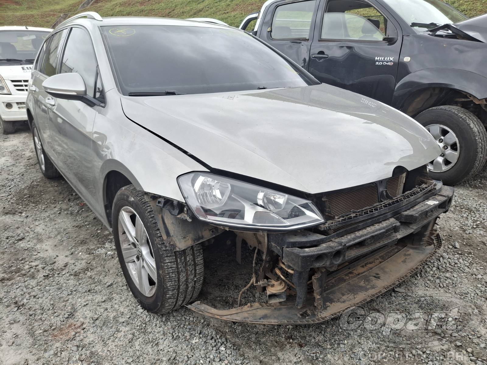 Veículo VW - VolksWagen Golf Volkswagen Golf Variant Highline 1.4 16V TSI Turbo 2017 Pequena Monta 2017 em leilão