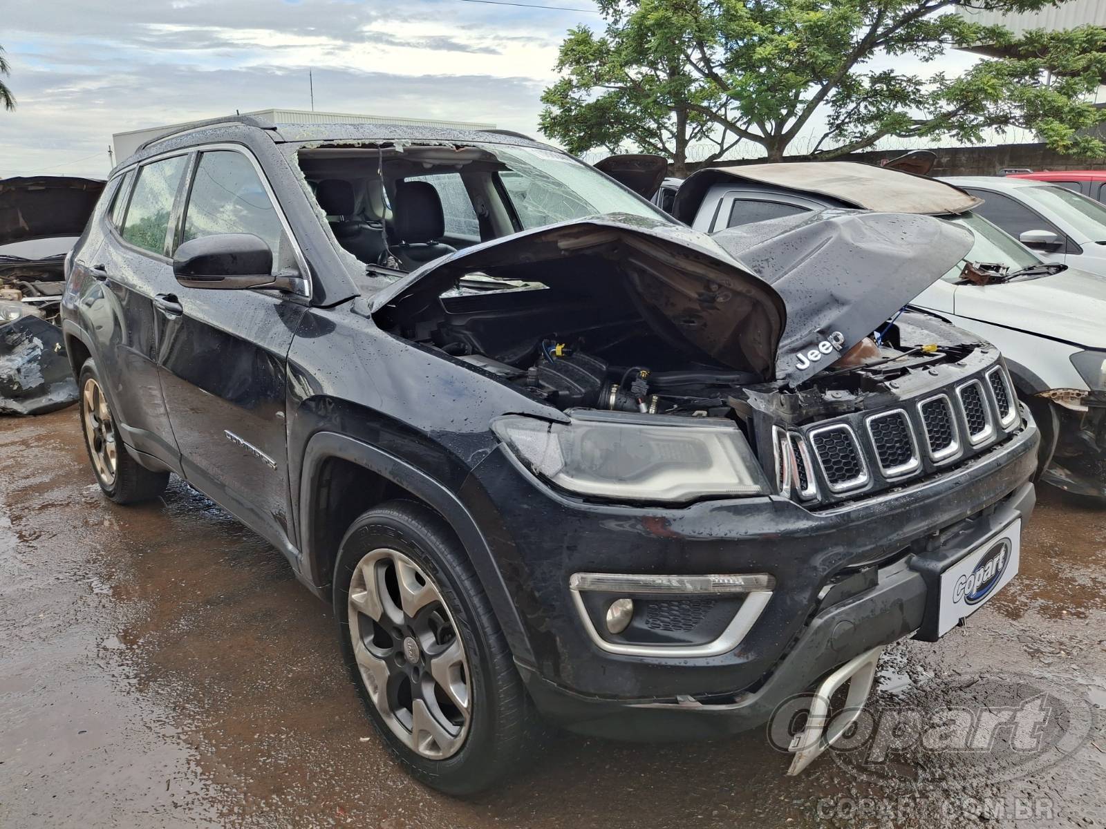 Veículo Fiat Compass JEEP COMPASS Limited 2.0 MultiJet Turbo 2018 2018 em leilão