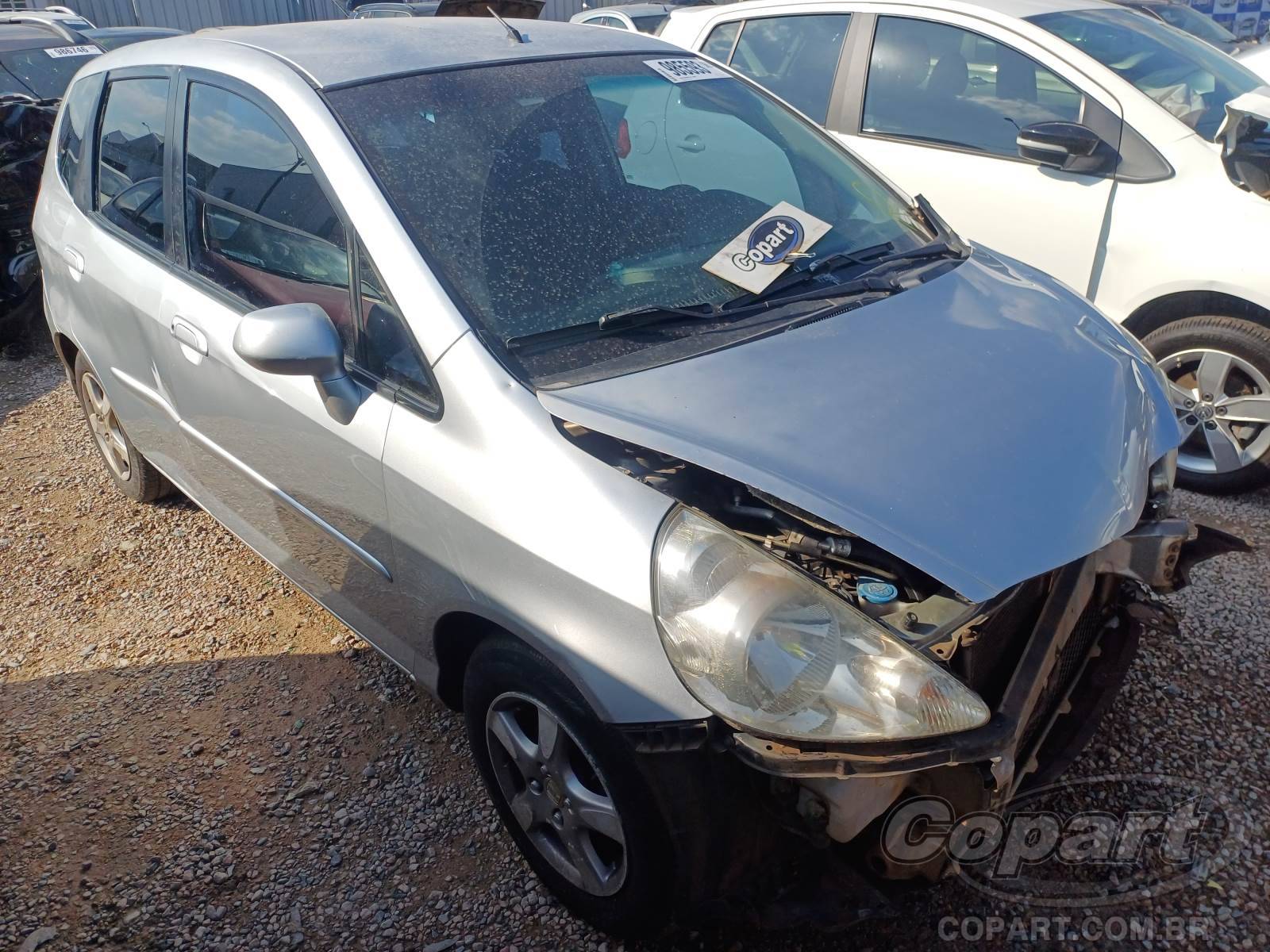 Honda Fit LXL 1.4 2007 Colisão Média Monta