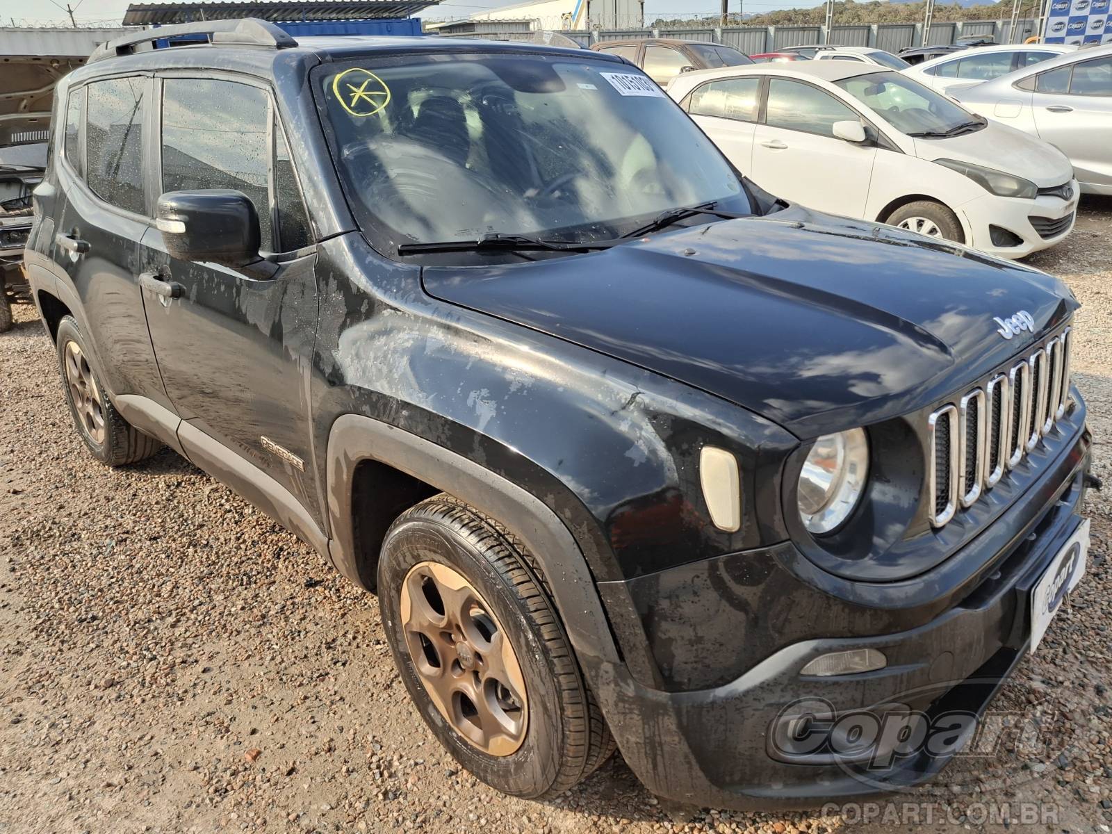 Veículo Fiat Renegade JEEP RENEGADE SPORT 1.8 16V E.TORQ 2015 2016 em leilão