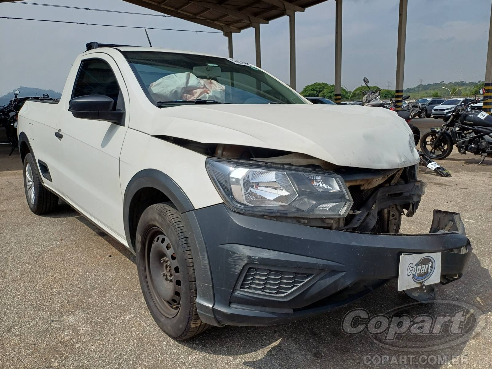 Veículo VW - VolksWagen Saveiro VOLKSWAGEN SAVEIRO Robust 1.6 MSI 2019 2019 em leilão