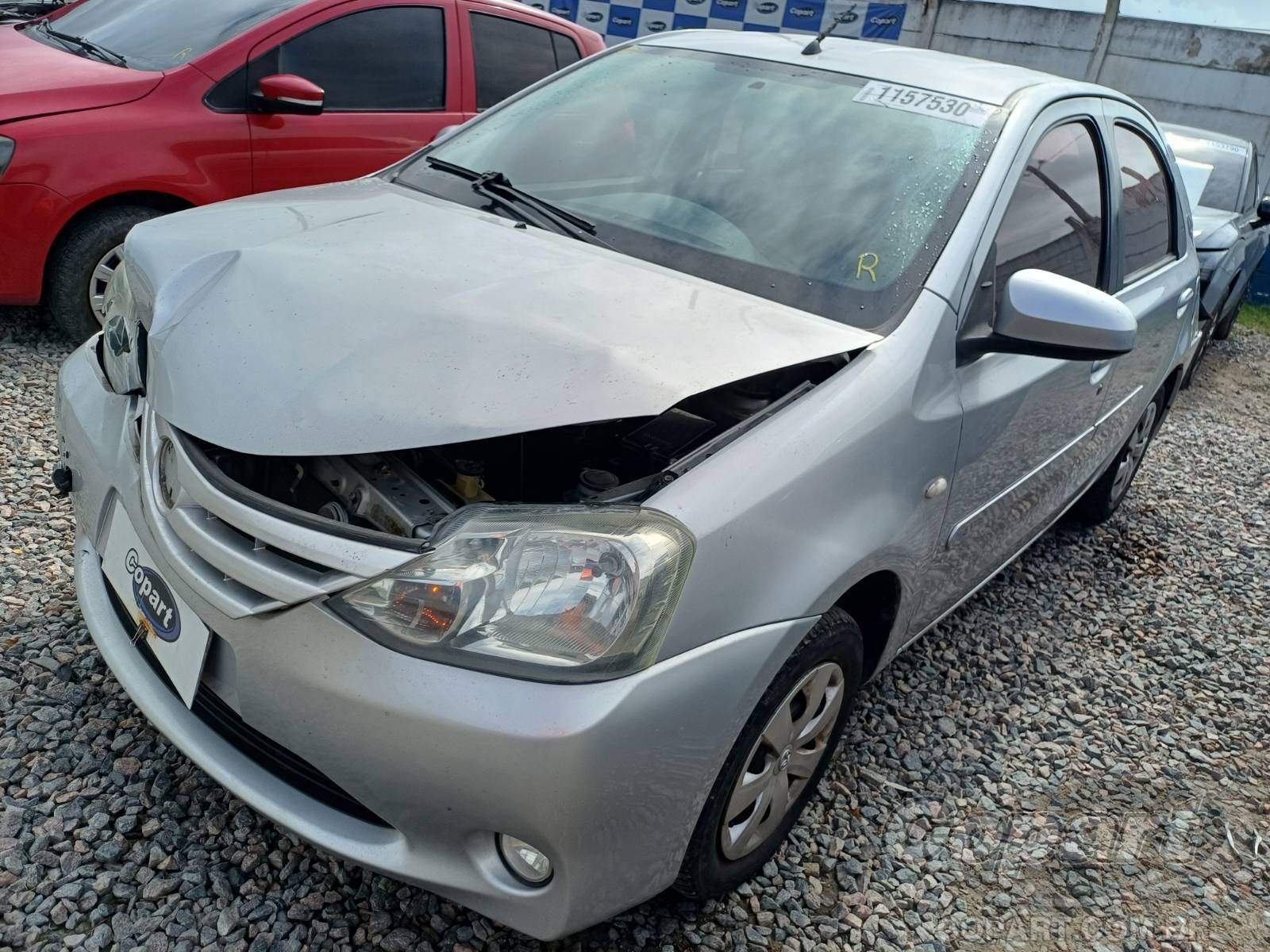 2016 TOYOTA ETIOS SEDA — leilão em Vitória De Santo Antão/PE (foto 2)