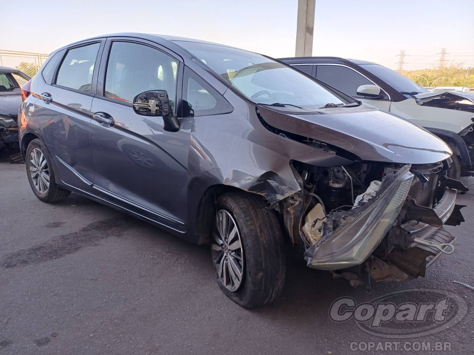 Veículo Honda Fit 2016 HONDA FIT EX 1.5 16V i-VTEC FLEXIVEL ALCOOL/GASOLINA 2016 em leilão