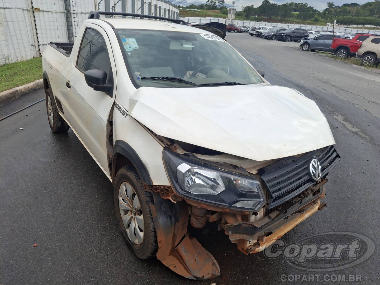 Veículo VW - VolksWagen Saveiro VOLKSWAGEN SAVEIRO Robust 1.6 MSI 2018 2018 em leilão