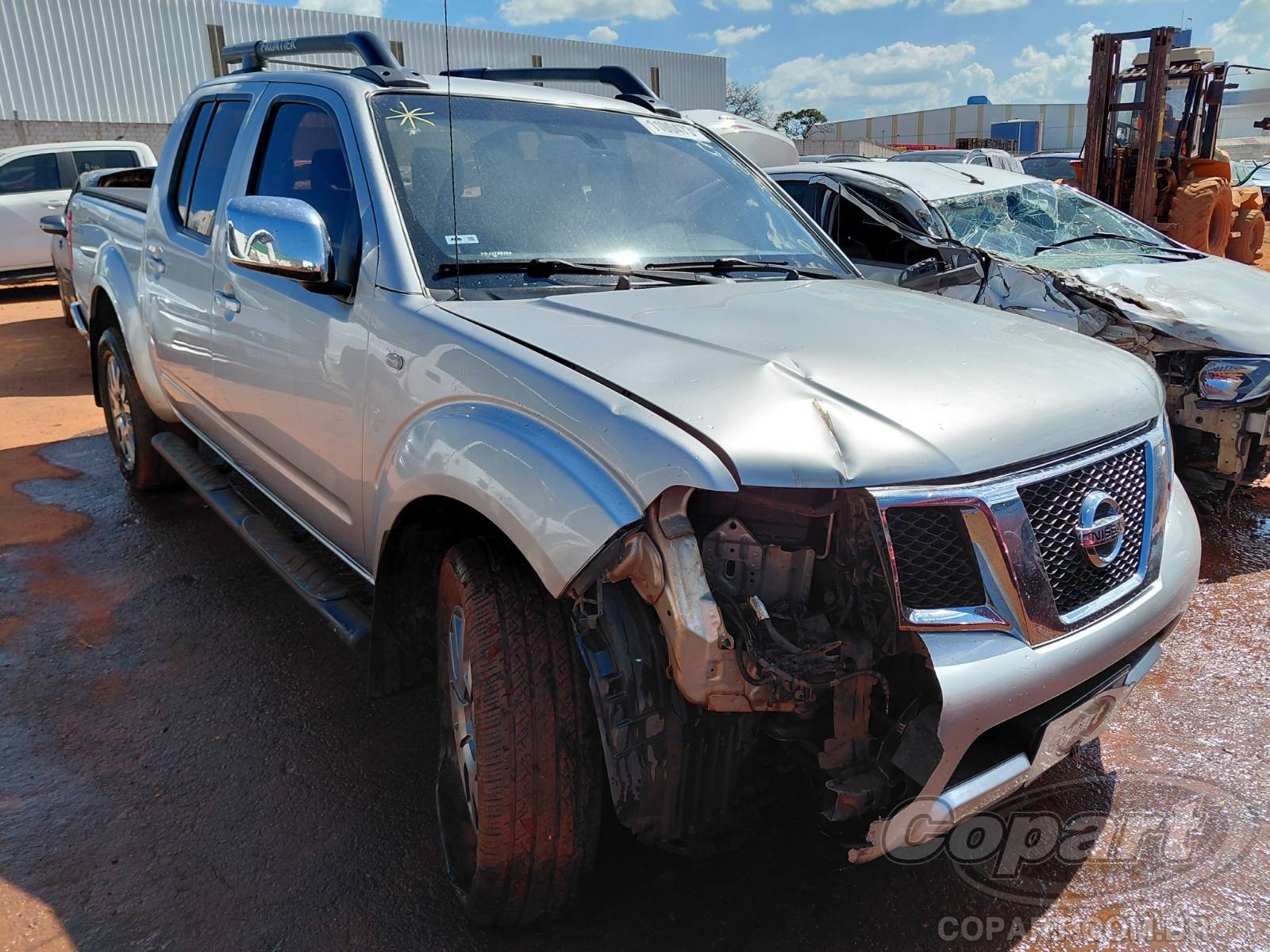 Veículo Nissan Frontier NISSAN FRONTIER CD 2.5 TURBO 2016 em leilão