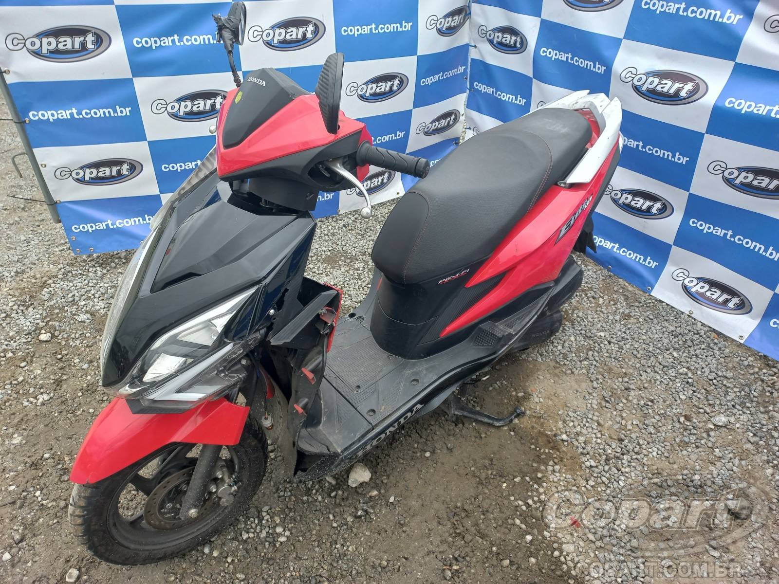 Veículo HONDA Elite Honda Elite 125 CBS V-Matic 2023 Médio Dano 2023 em leilão