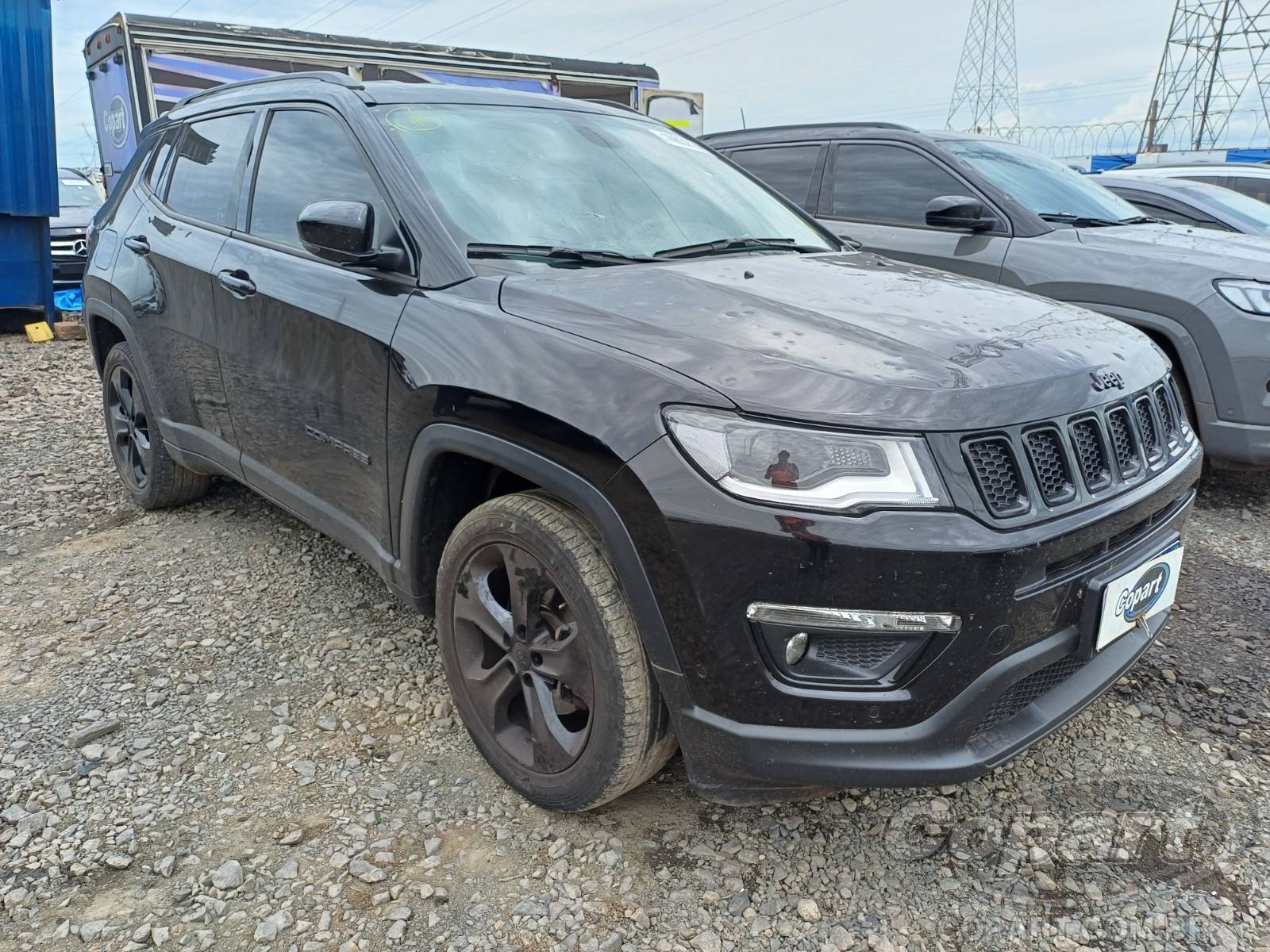 Veículo Fiat Compass JEEP COMPASS LONGITUDE 2.0 16V FLEXIVEL ALCOOL/GASOLINA 2019/2020 2020 em leilão