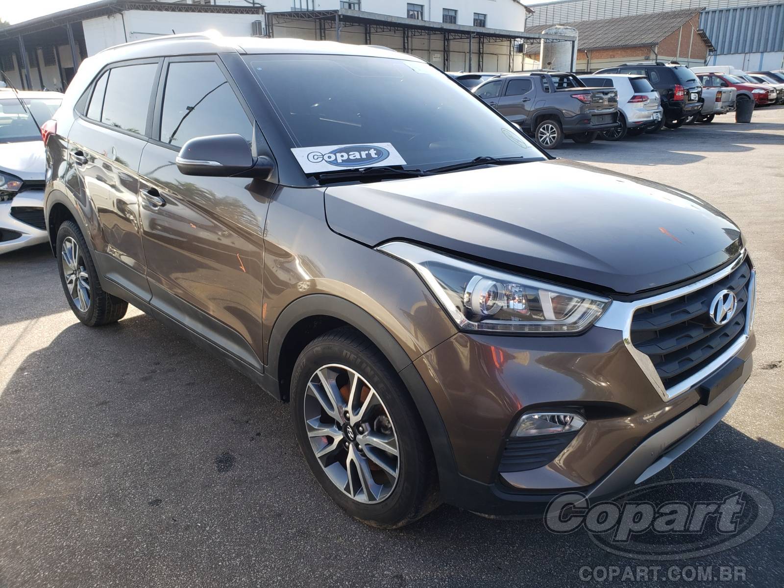 Veículo Hyundai Creta Hyundai Creta Pulse 2.0 16V 2017 Pequena Monta 2017 em leilão