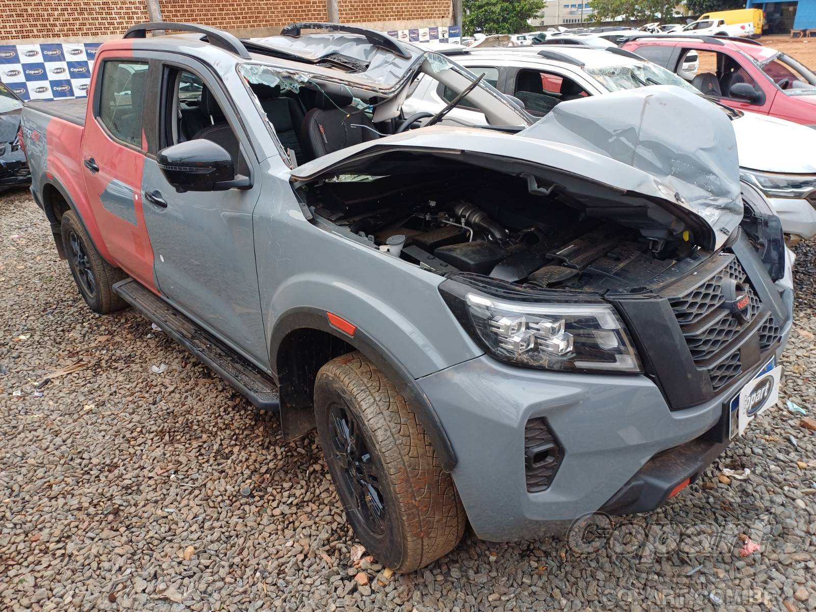 2023 NISSAN FRONTIER CD — leilão em Goiânia/GO