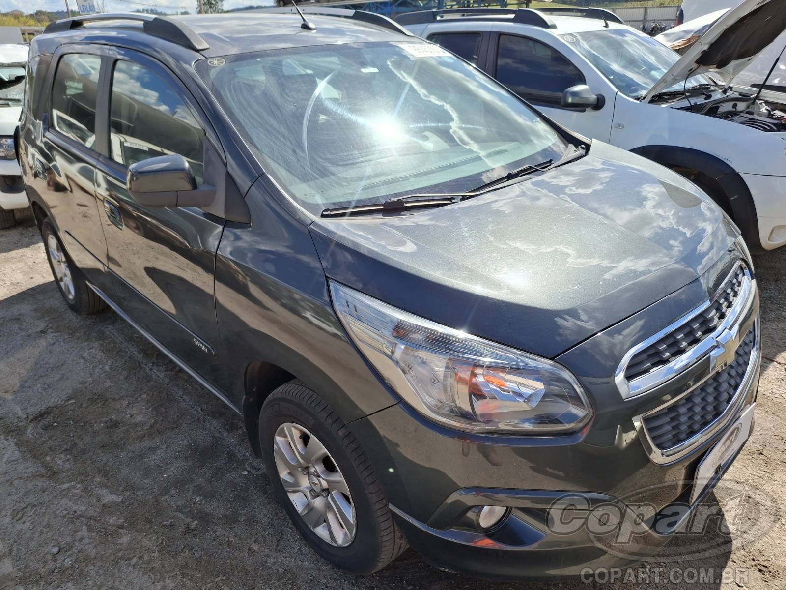 Chevrolet Spin LTZ AT6 1.8 Econo.Flex 2016 Médio Dano Traseiro