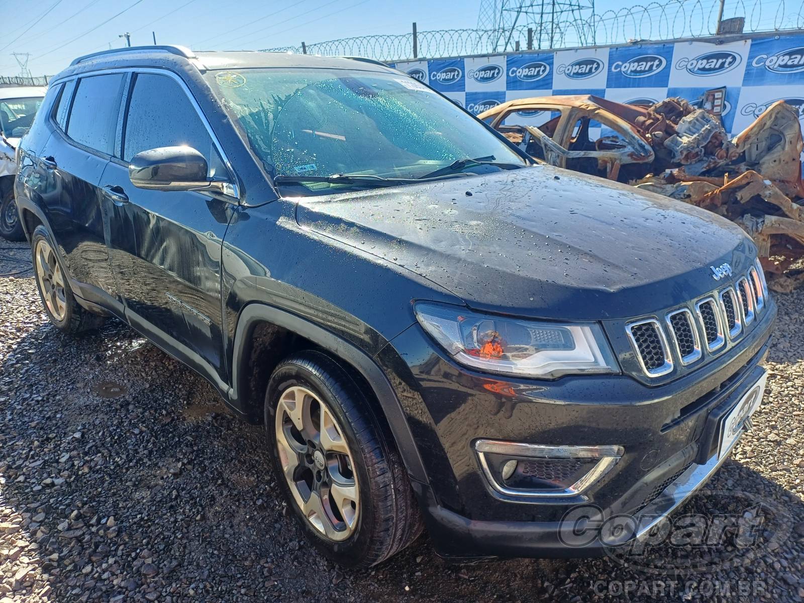 Veículo Fiat Compass Jeep Compass Limited 2.0 16V Tigershark 2018 2018 em leilão