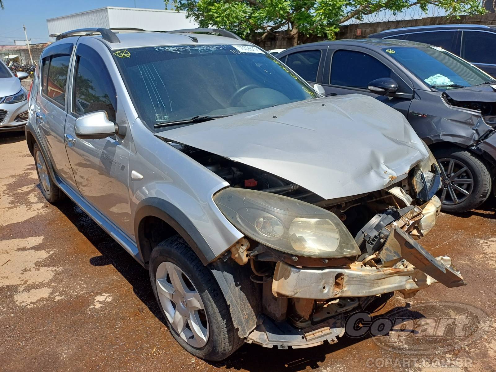 Veículo Renault Sandero RENAULT SANDERO STEPWAY 1.6 16V HI-FLEX 2009 2009 em leilão