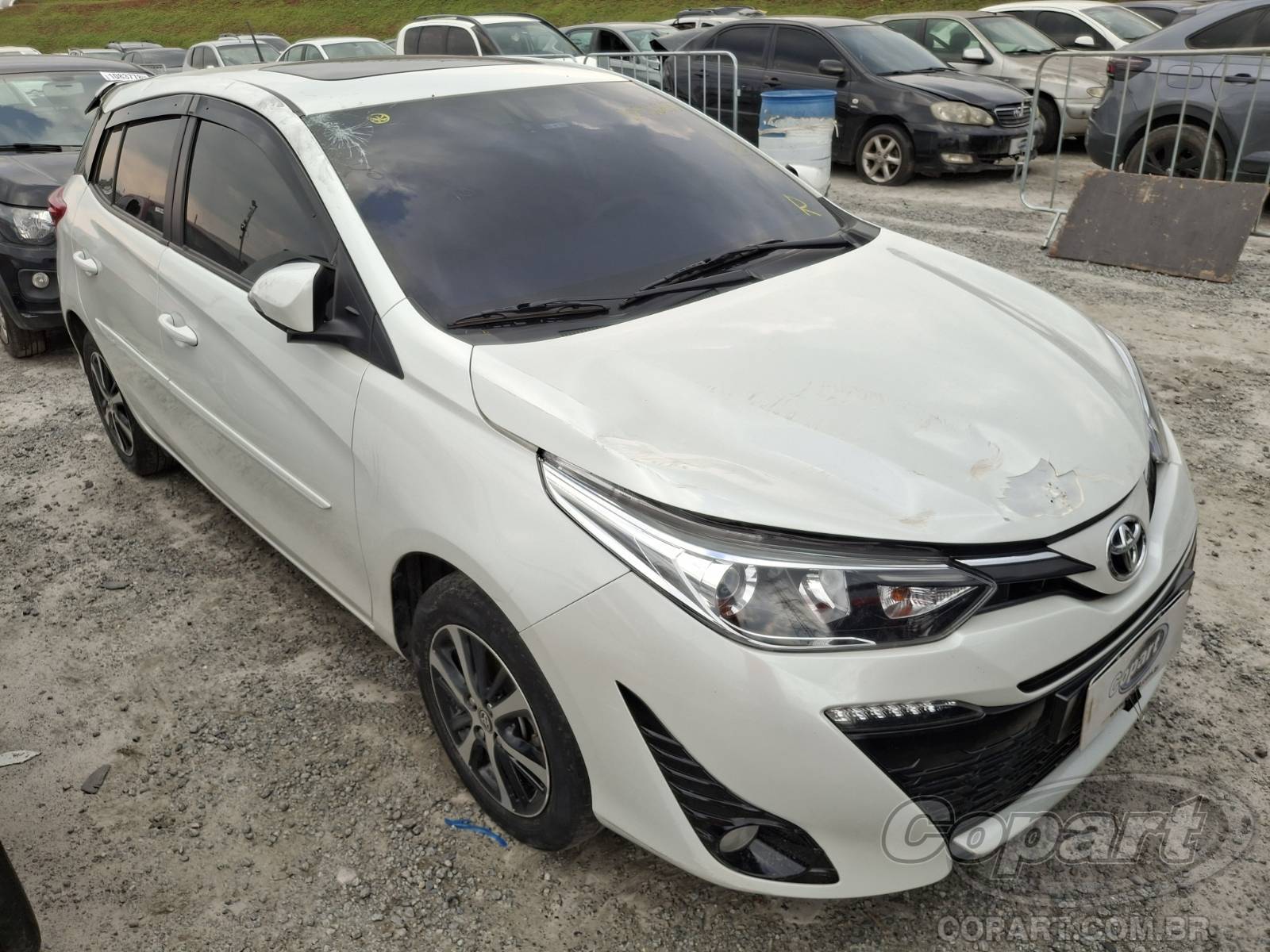 Veículo Toyota Yaris Toyota Yaris XLS Connect CVT 1.5 16V Dual VVT-i 2021 2021 em leilão