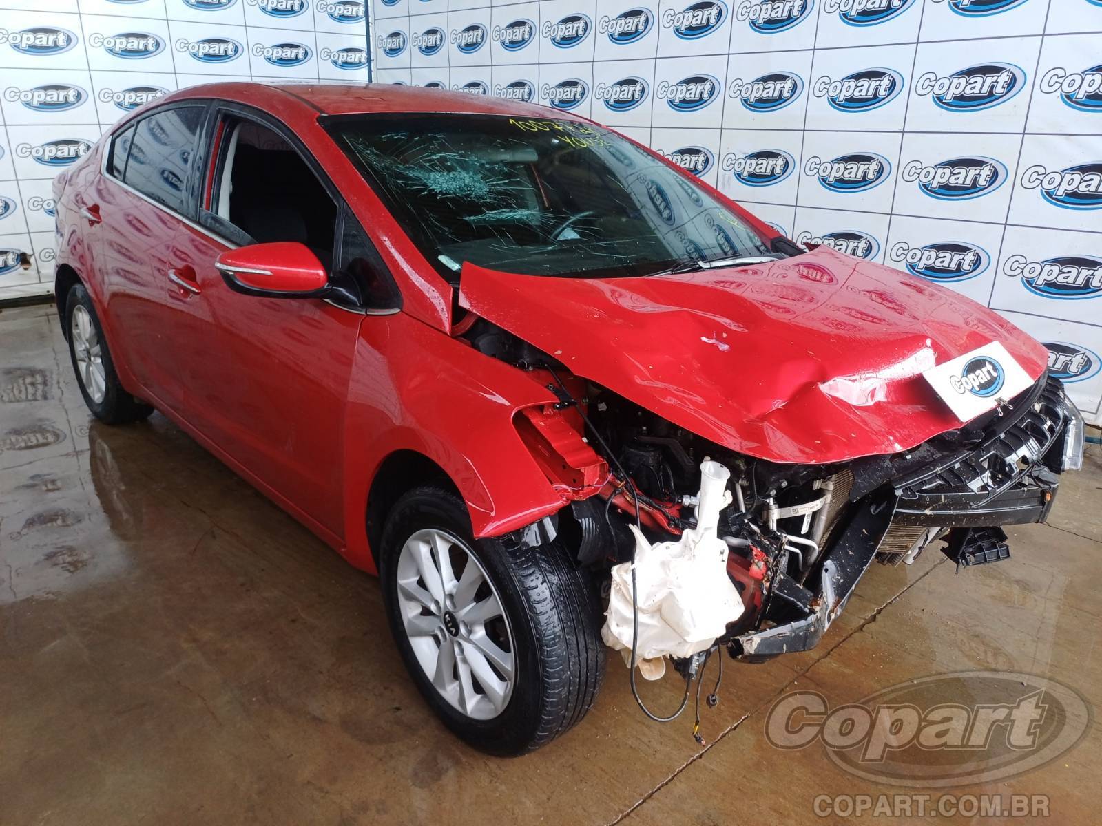 Veículo Hyundai Cerato KIA CERATO SX 1.6 16V FLEXIVEL ALCOOL/GASOLINA 2018/2019 2019 em leilão