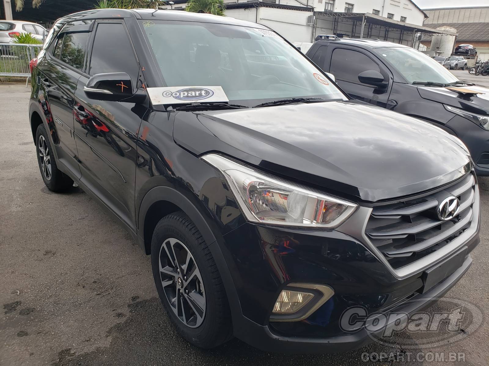 Veículo Hyundai Creta Hyundai Creta Attitude 1.6 16V CVVT 2020 Pequena Monta 2021 em leilão