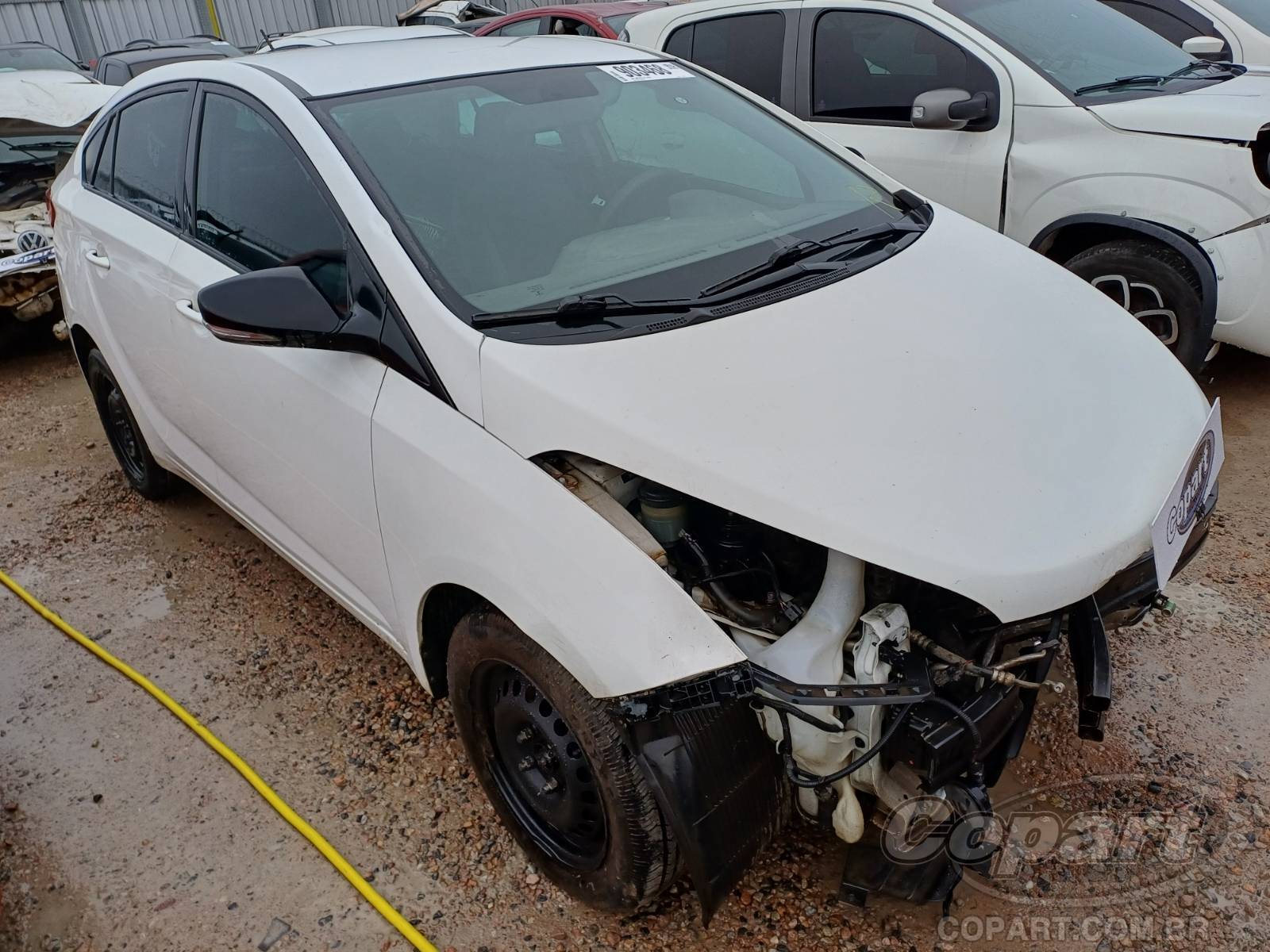 Veículo Hyundai HB20S Hyundai HB20S Comfort Plus 1.6 16V 2017 Médio Dano Frontal 2017 em leilão