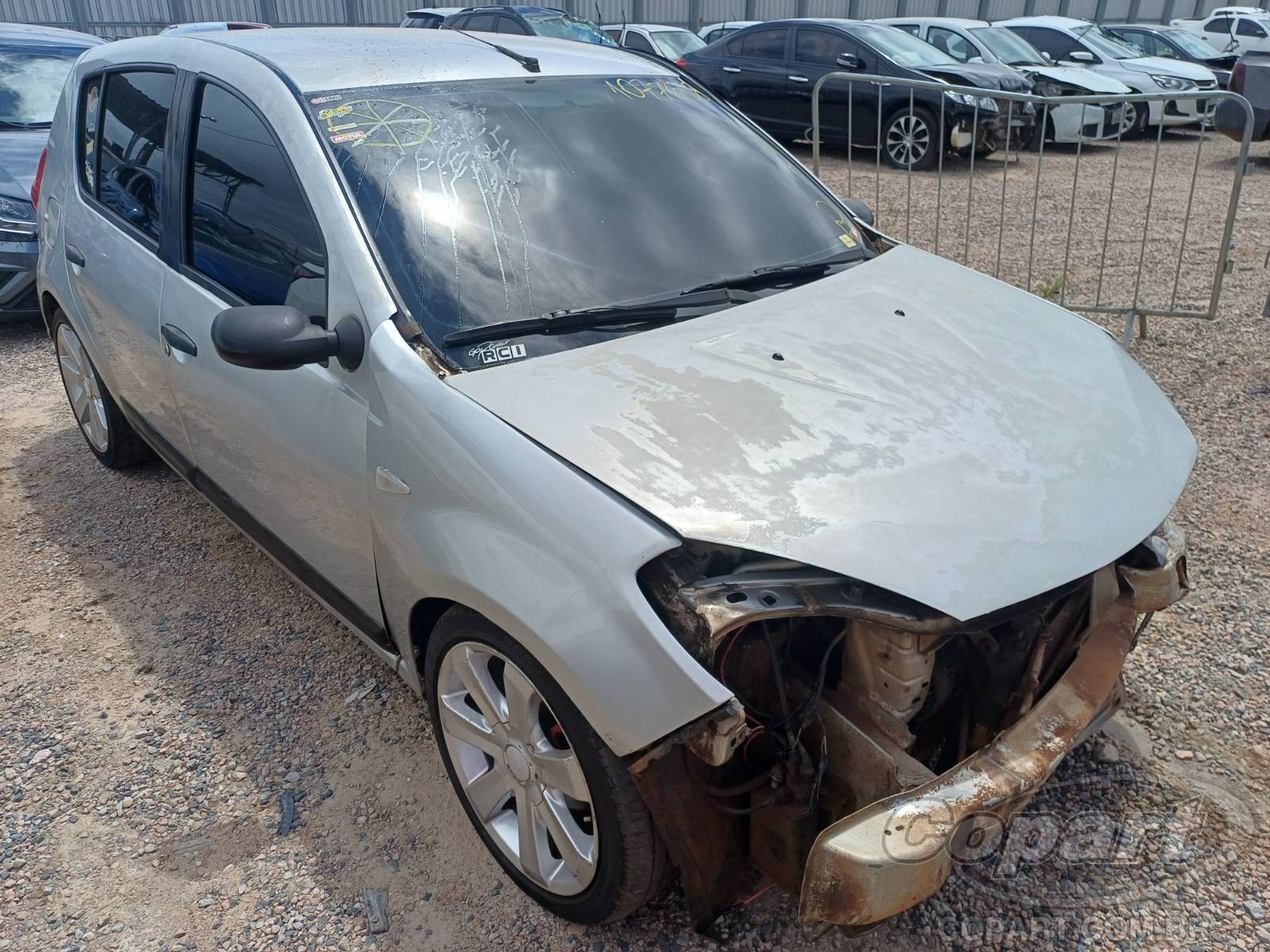 Veículo Renault Sandero RENAULT SANDERO 1.6 HI-FLEX 2008 em leilão