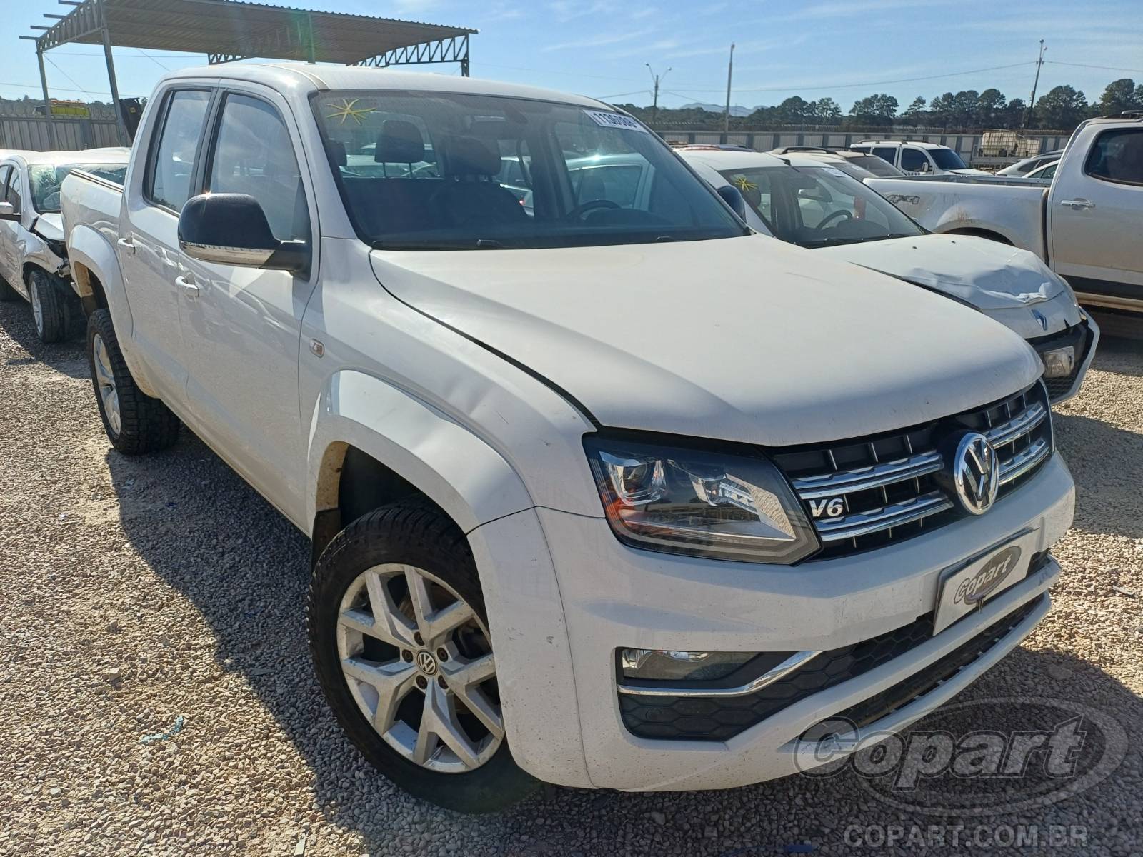 Veículo VW - VolksWagen Amarok Volkswagen Amarok Highline 4Motion 3.0 V6 TDI Turbo 2019 Colisão 2019 em leilão