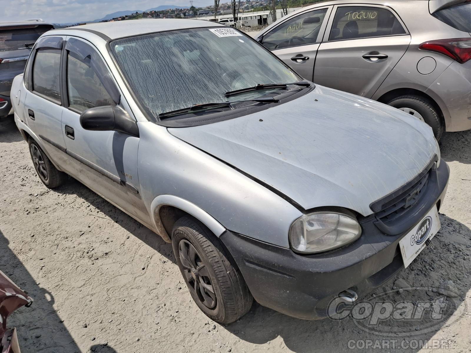 Veículo GM - Chevrolet Chevrolet Chevrolet Classic Life 1.0 VHC FlexPower 2009 Colisão Lateral 2009 em leilão