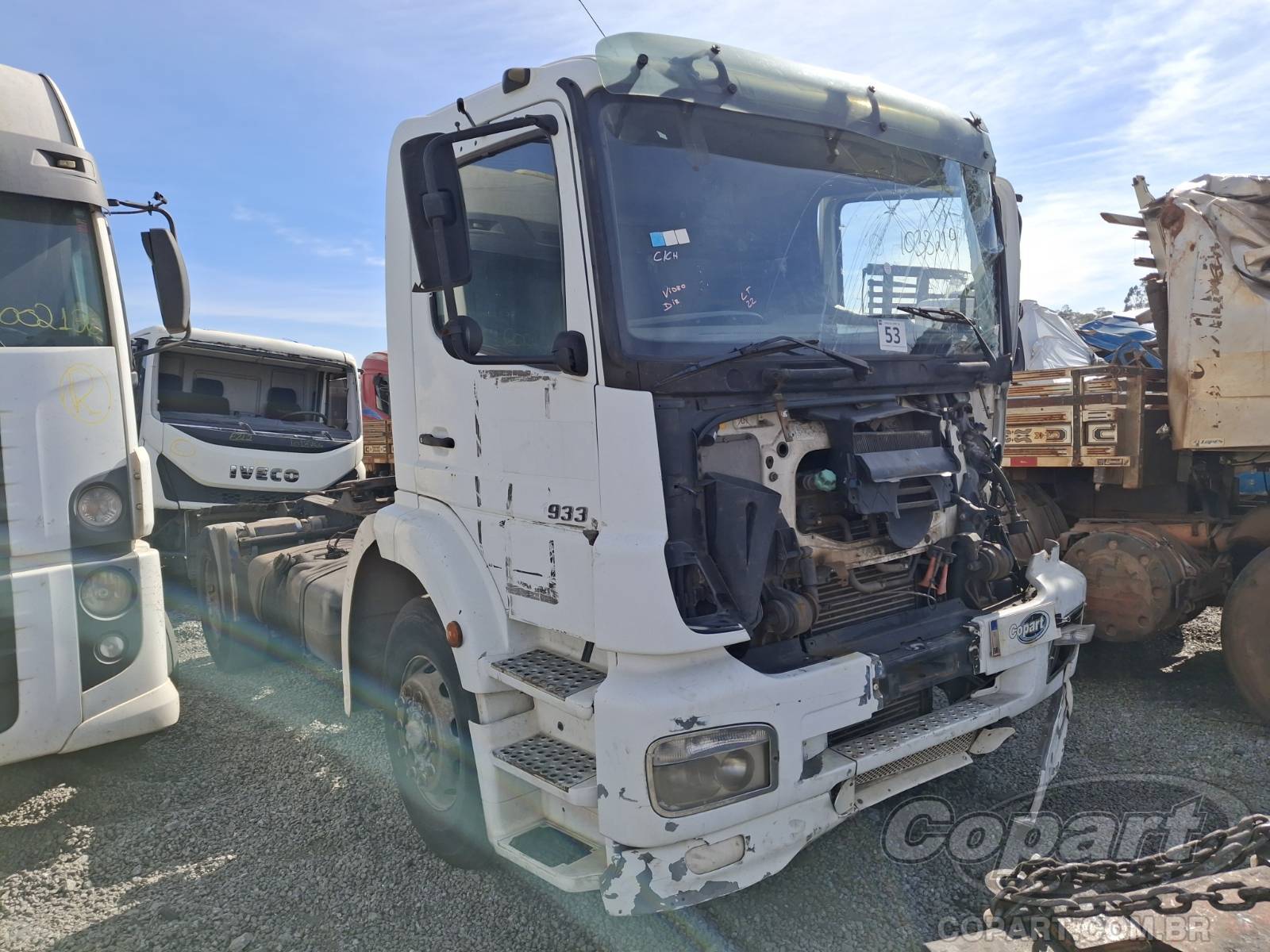 Veículo MERCEDES-BENZ Axor 2008 MERCEDES BENZ AXOR 1933 S 2008 em leilão