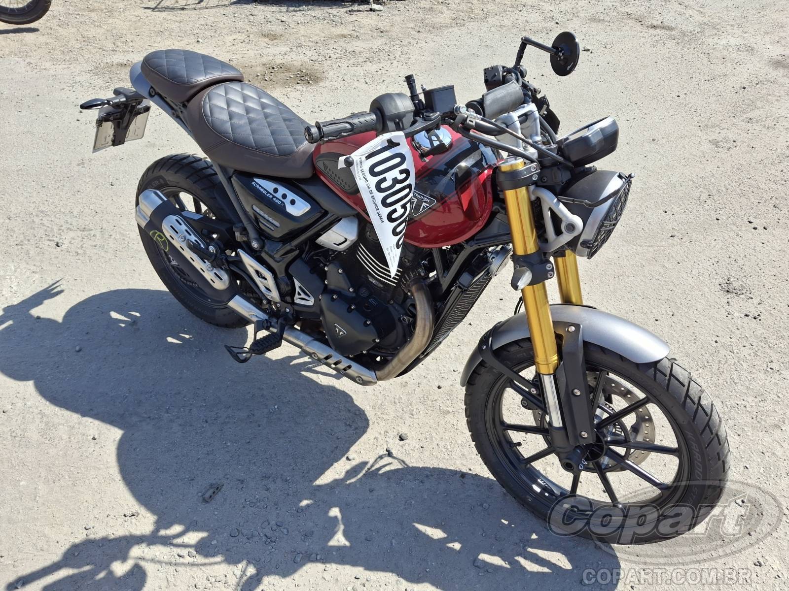 Veículo TRIUMPH Scrambler TRIUMPH SCRAMBLER 2025 Gasolina 2025 em leilão