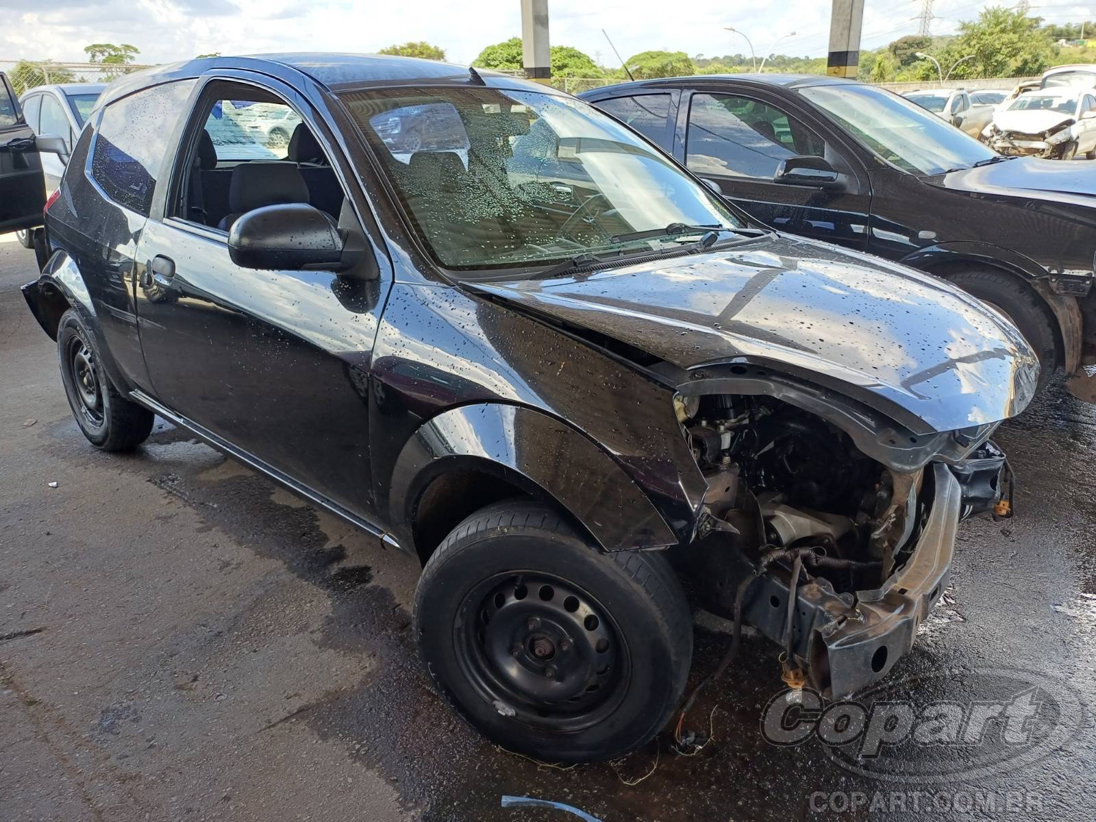 Veículo Ford Ka Ford Ka Flex 1.0 2009 Médio Monta Colisão Frontal 2009 em leilão