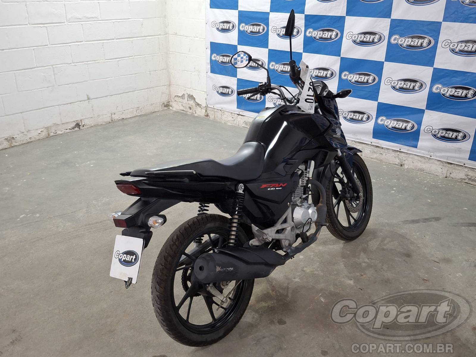 2025 HONDA CG 160 — leilão em Vitória De Santo Antão/PE (foto 4)