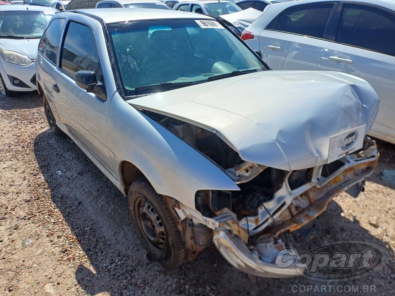 Veículo VW - VolksWagen Gol Volkswagen Gol City 1.0 Total Flex 2009 Colisão Média Monta 2009 em leilão