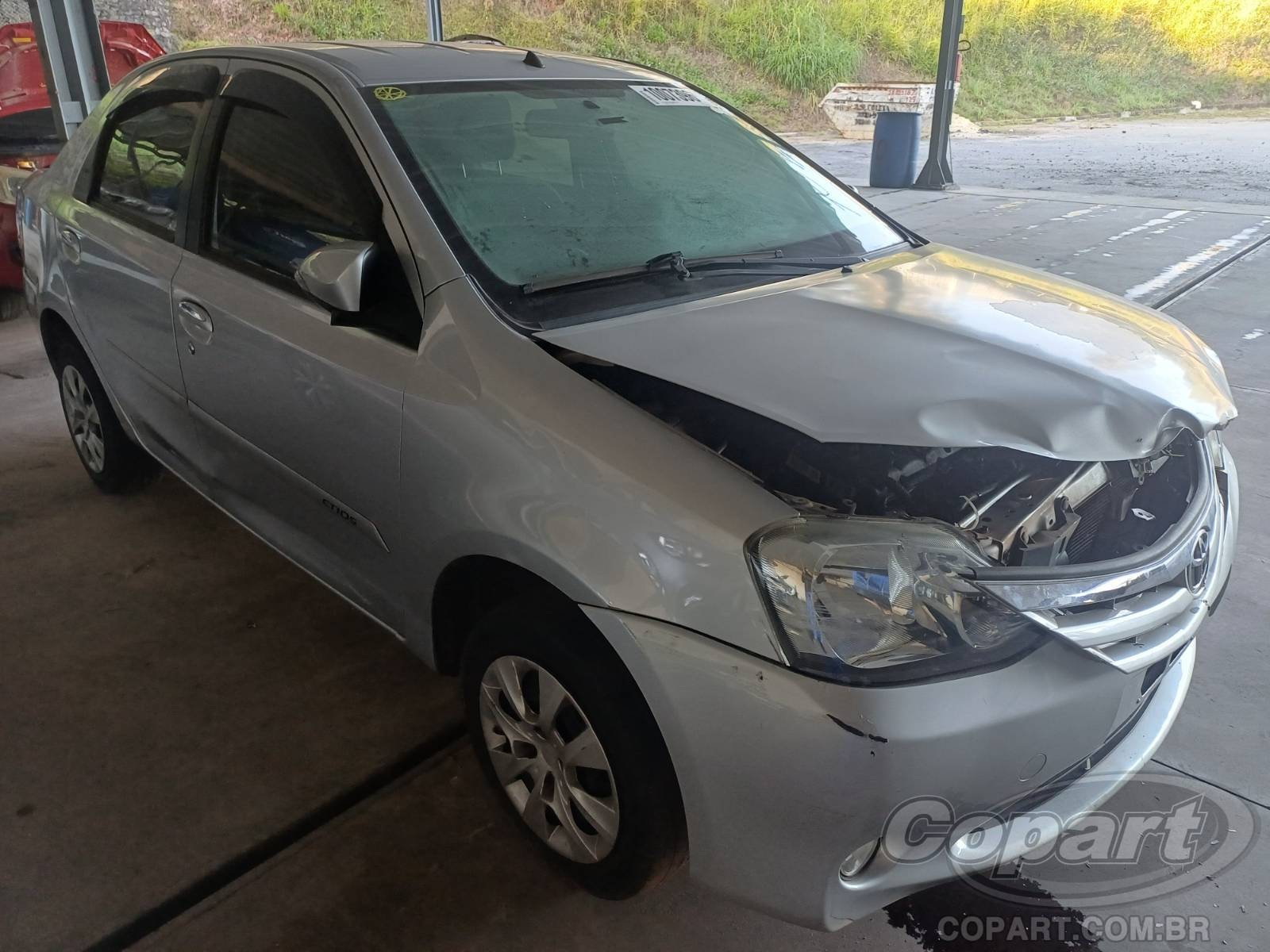 Veículo Toyota Etios 2015 TOYOTA ETIOS SEDA XLS 1.5 16V 2016 em leilão