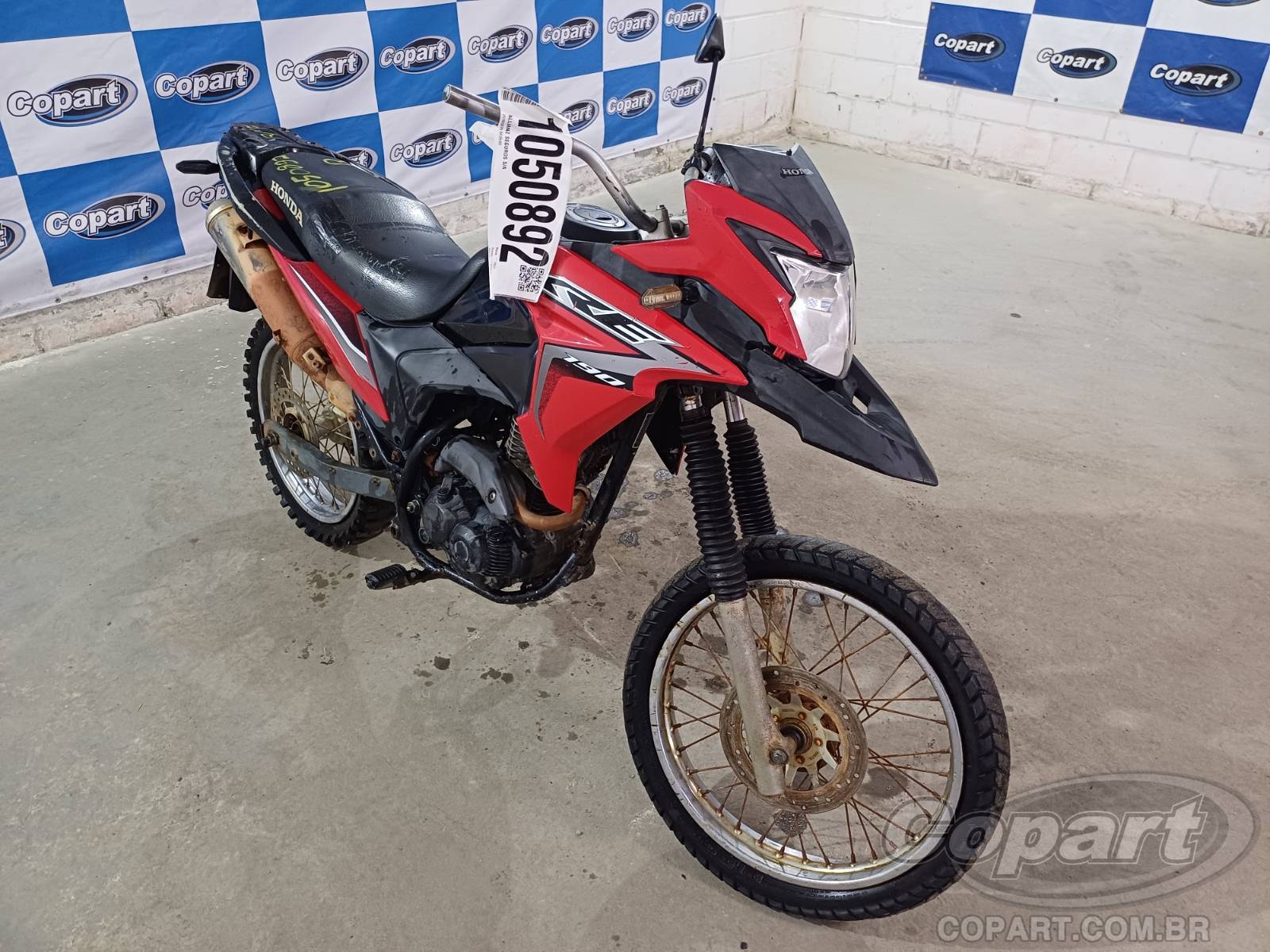 Veículo HONDA XRE Honda XRE 190 FlexOne 2018 2018 em leilão