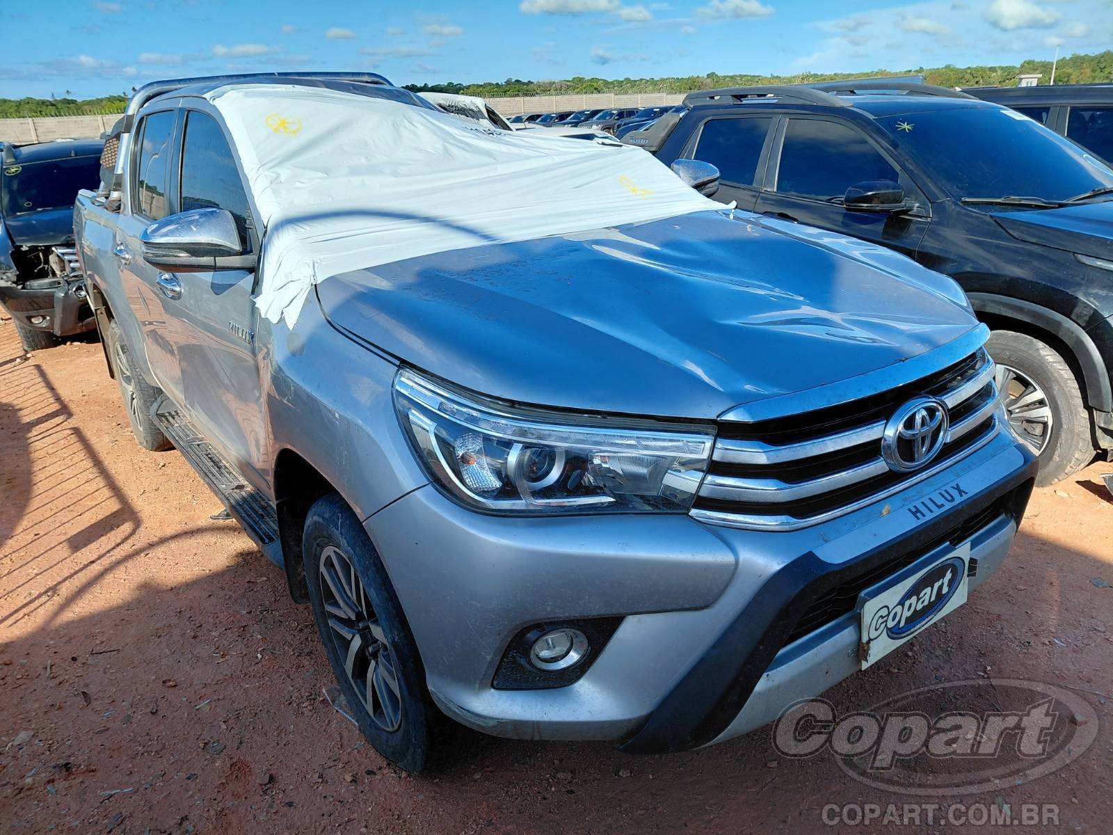 Veículo Toyota Hilux Toyota Hilux CD 2.8 D-4D Turbo 2018 em leilão