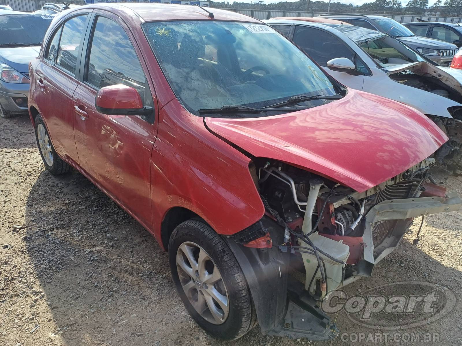 Veículo Nissan March 2017 NISSAN MARCH SV 1.0 12V 2017 em leilão