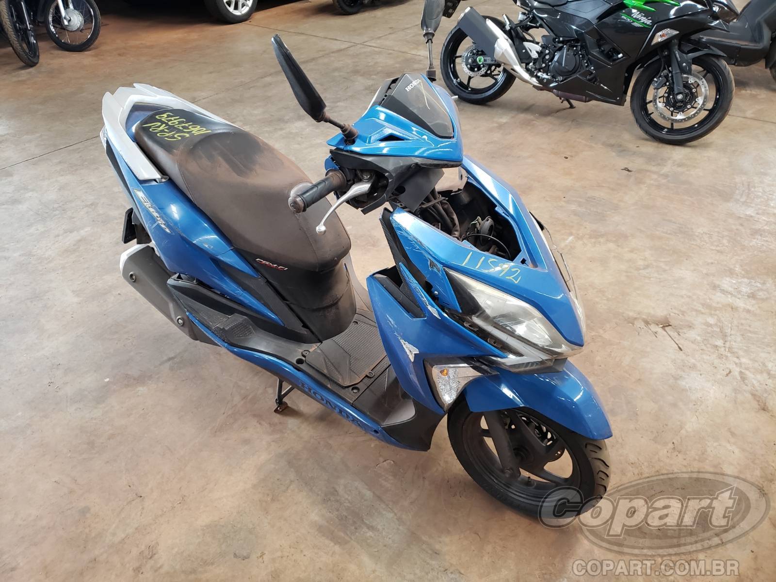 Veículo HONDA Elite 2021 HONDA ELITE 125 CBS V-MATIC 2021 em leilão