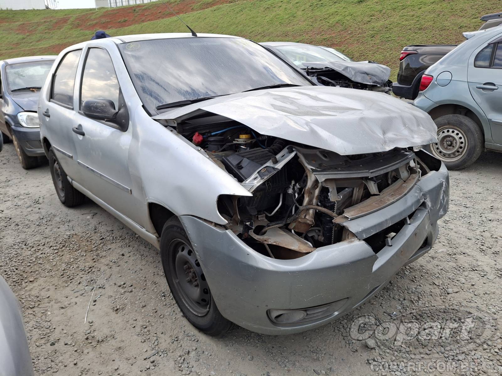 Veículo Fiat Palio Fiat Palio Fire 1.0 2007 Colisão Média Monta 2007 em leilão