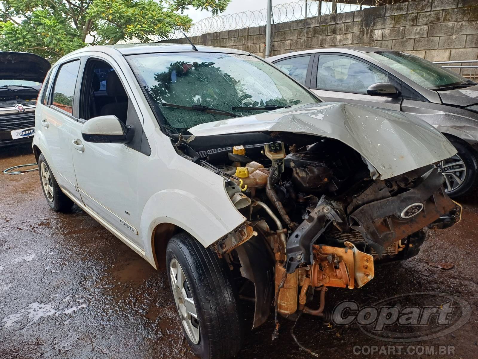Ford Fiesta Flex 1.0 RoCam 2014 Colisão Média Monta