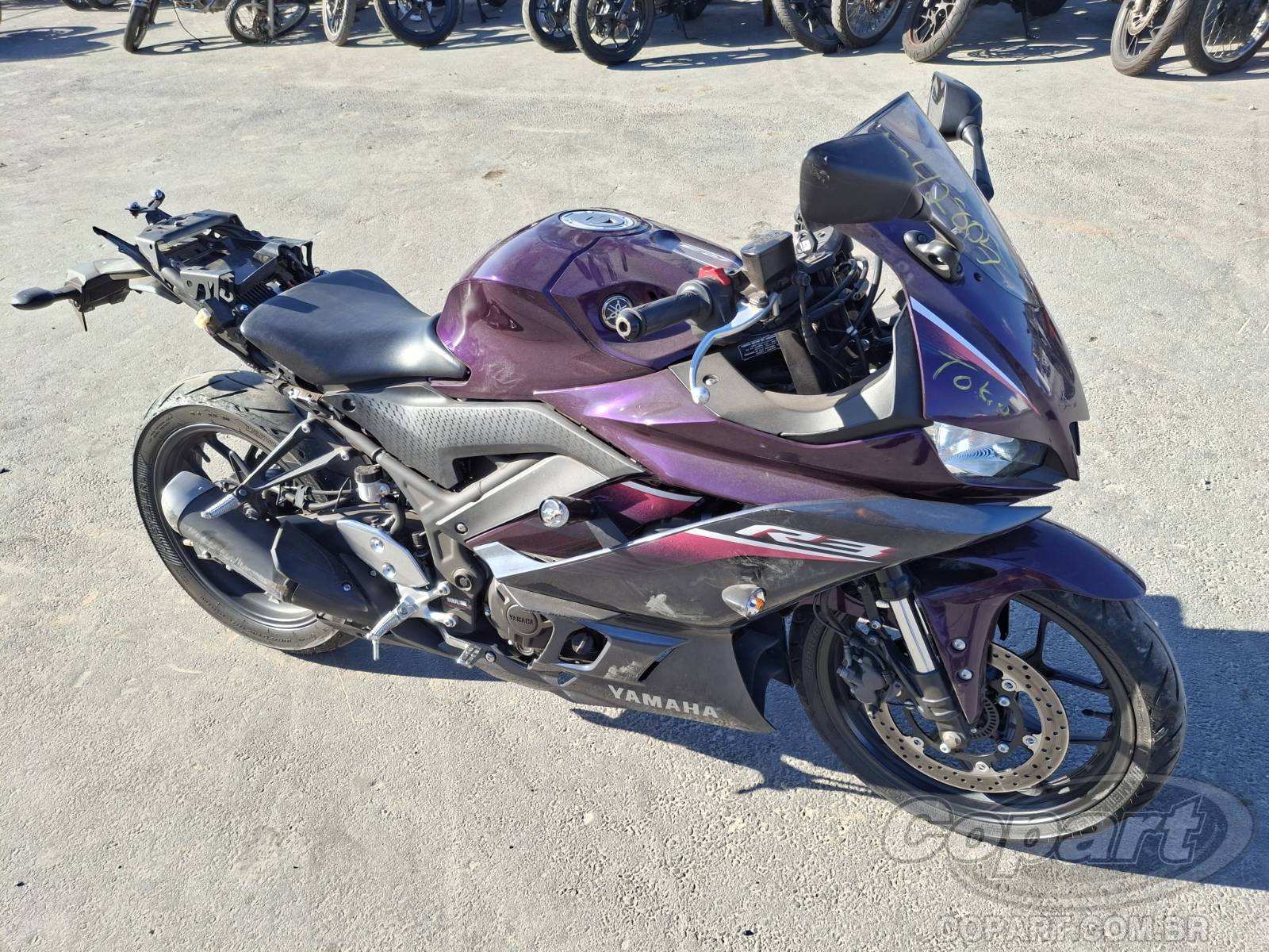 Veículo YAMAHA YZF 2024 YAMAHA YZF R3 ABS 2024 em leilão