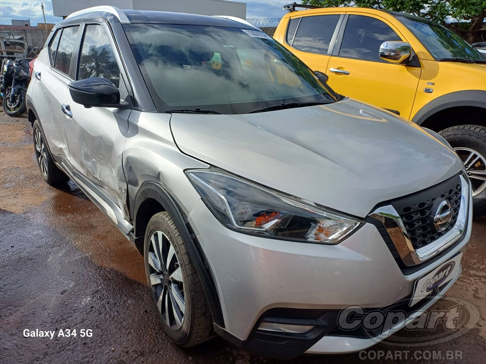Veículo Nissan Kicks 2021 NISSAN KICKS SL CVT 1.6 16V SUV Pequenos 2021 em leilão