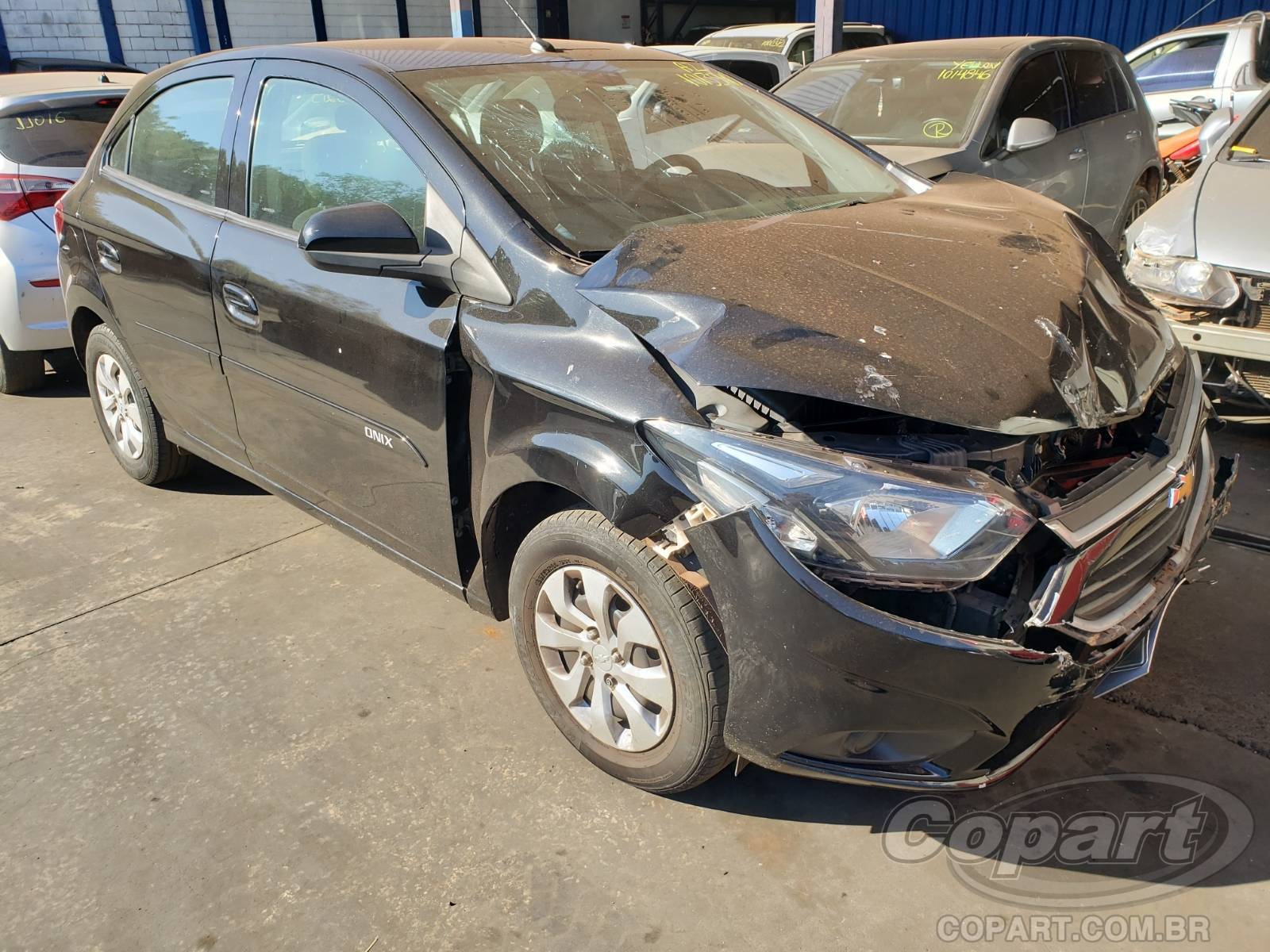 Veículo GM - Chevrolet Onix CHEVROLET ONIX LT 1.0 2018 2018 em leilão