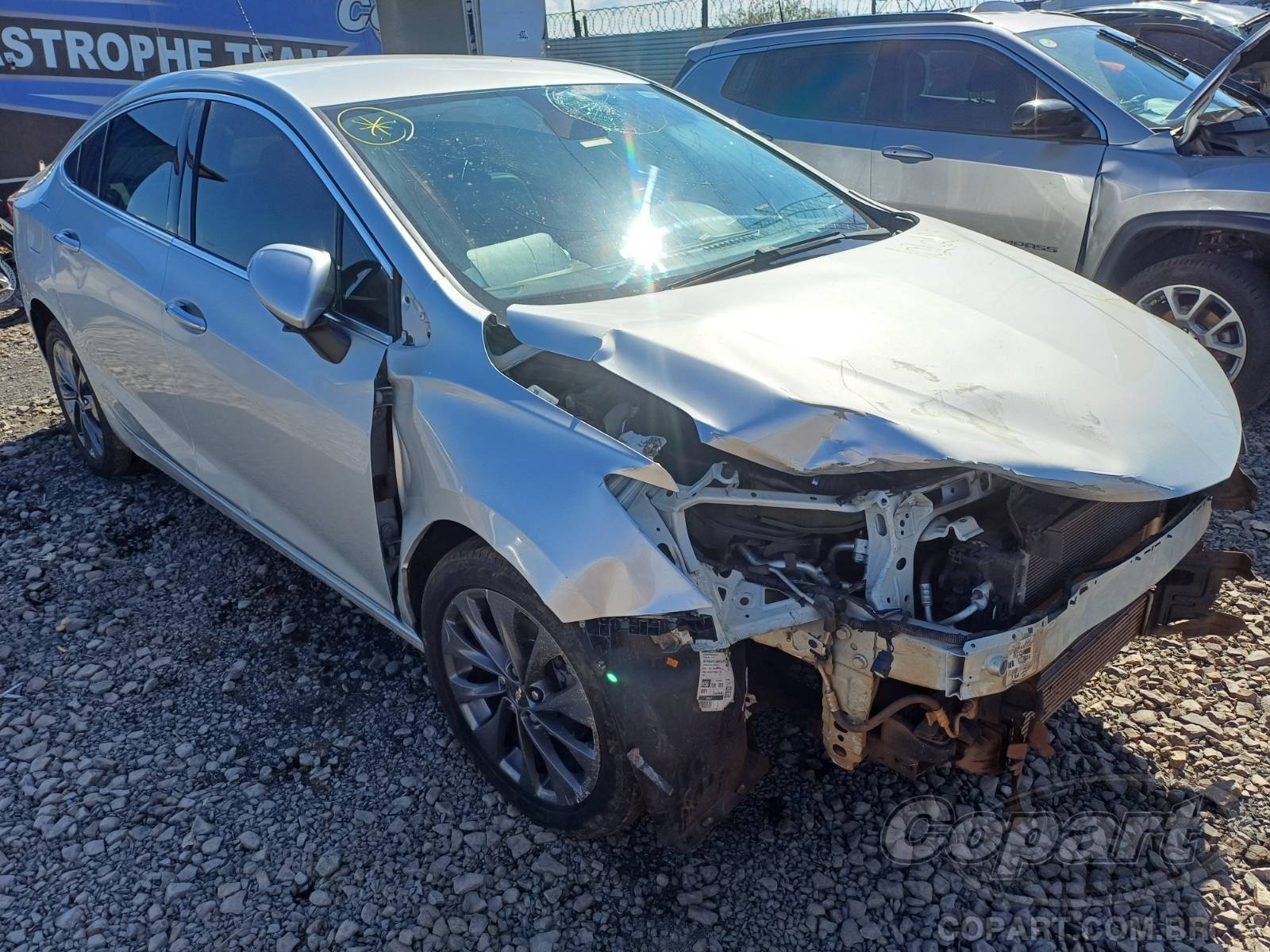 Veículo GM - Chevrolet Cruze CHEVROLET CRUZE LTZ AT 1.4 16V ECOTEC TURBO 2018 2018 em leilão